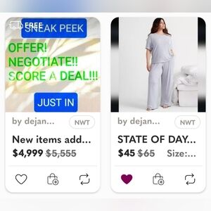 "BUNDLE" items for savings, new listings added daily & offers ALWAYS considered